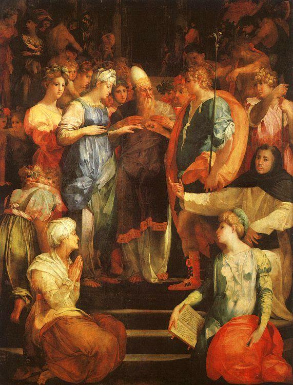 Rosso Fiorentino Marriage of The Virgin